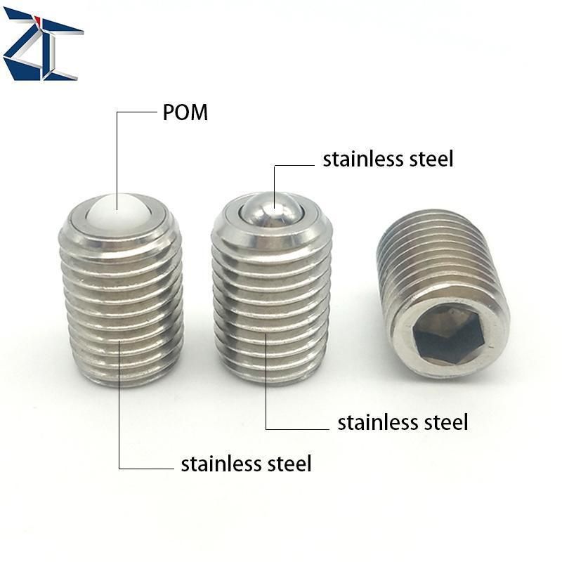 Zbcsb M6~M20 Stainless Steel Ball Transfer Unit with Set Screw