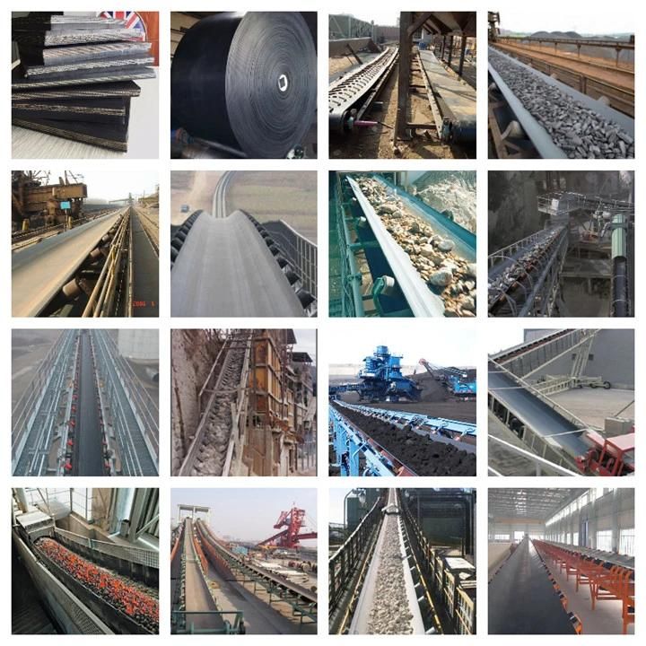 Ep1000/4 Stone Crusher Abrasion Resistant Ep Rubber Conveyor Belt Industrial Belting