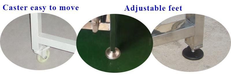 Antibacterial Hygienic PU Belt Conveyor for Processing Fish Poultry Pellet