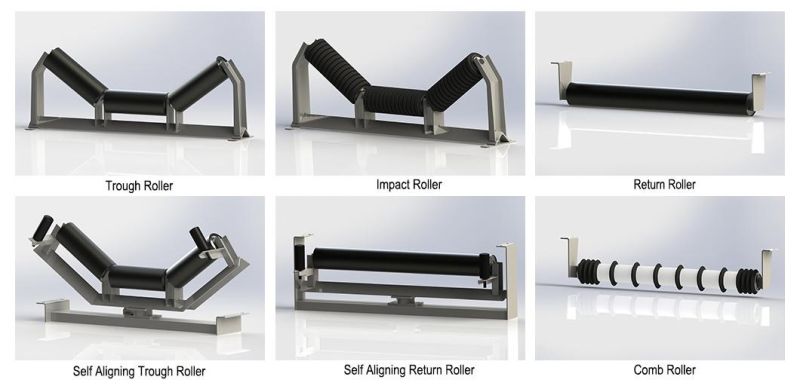 Conveyor Idler Roller with JIS / Cema / DIN / ISO / GB Standard