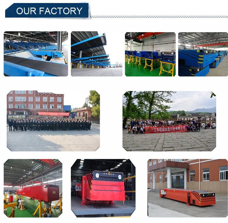 Two Sections Stretched Expanding Telescopic Belt Conveyor Automated Loading Conveyor