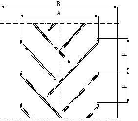 Ep100/Ep200/Ep300/Ep400 Fabric Closed V Chevron Pattern Rubber Conveyor Belt for Sale