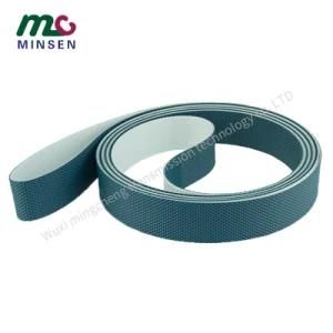 Factory Dark Green PVC/PU/Pvk Light Duty Industrial Conveyor/Transmission Belting/Belt with Diamond Pattern