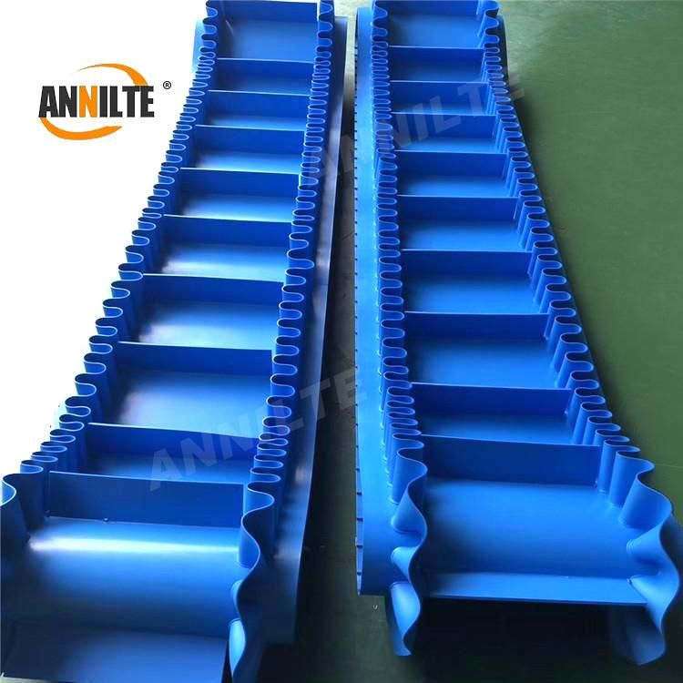 Annilte Endless Heat Retardant Sidewall Rubber Conveyor Belt