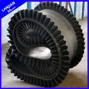 High Efficiency 90 Degree Corrugated Skirt Rubber Conveyor Belt