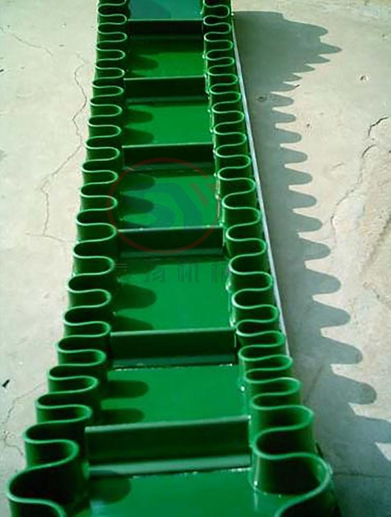 Heavy Duty Long Distance Inclined Sidewall Rubber/PVC Belt Conveyor System