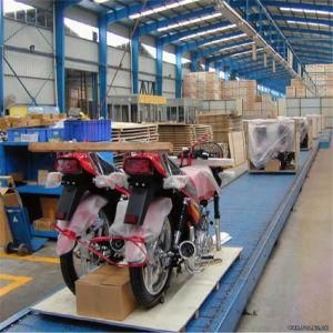 Automatic Motorcycle Packaging Roller Conveyor Line