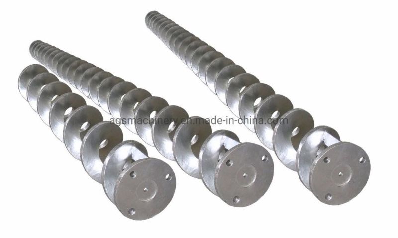 Continuous Equal Thickness Carbon Steel Pellet Stove Screw Flight