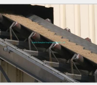 Chevron Black Rubber Conveyor Belting for Cement