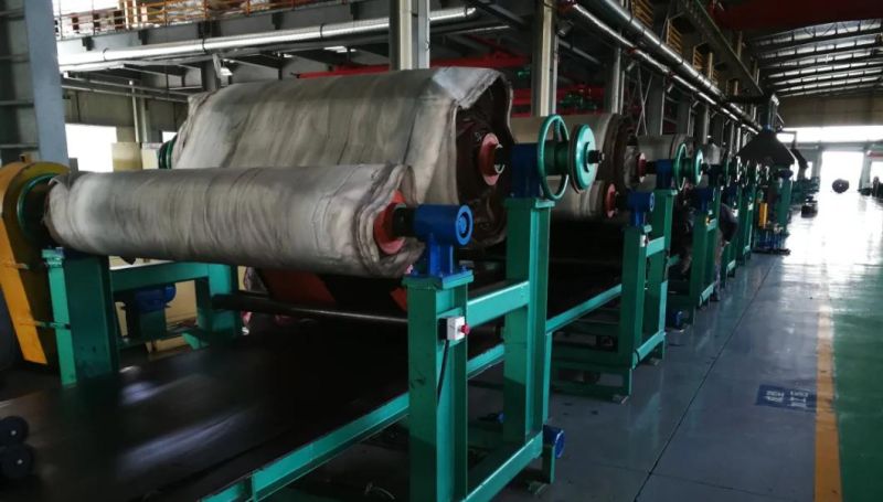 High Quality Anti Fire Burning Resistant Ep Polyester Rubber Conveyor Belt for Steel Factory