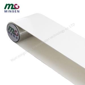 Factory Industrial PU Conveyor Belt 3mm White Ring Polyurethane Food-Grade Anti-Slip Oil-Resistant