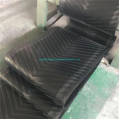 Grain Industry Fabric Ep100 Rubber Pattern Conveyor Belt