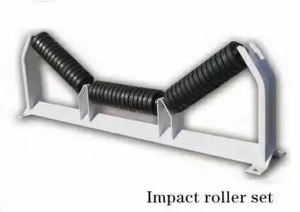 Rubber Cushion Roller, Impact Idlers, Carrier Roller