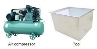 Water Cooled Logstics PVC PU Conveyor Belt Splicing Machine