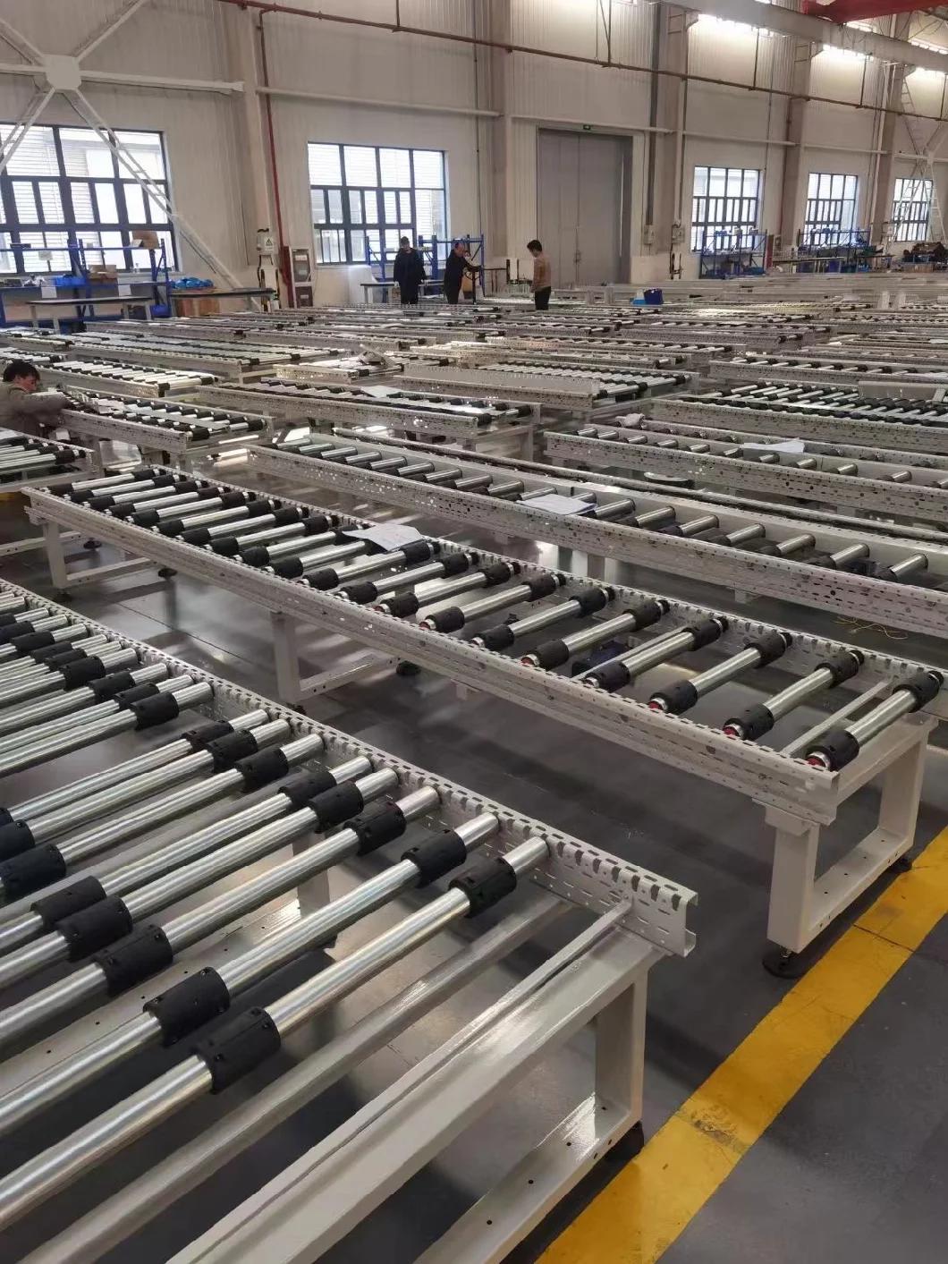 Conveyor Steel Roller with Sprocket Conveyor Unpowered Roller Conveyor Line