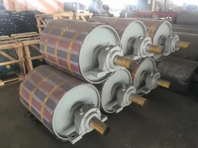 Excellent Quality Conveyor Diamond Ceramic Rubber Sheet Pulley Lagging