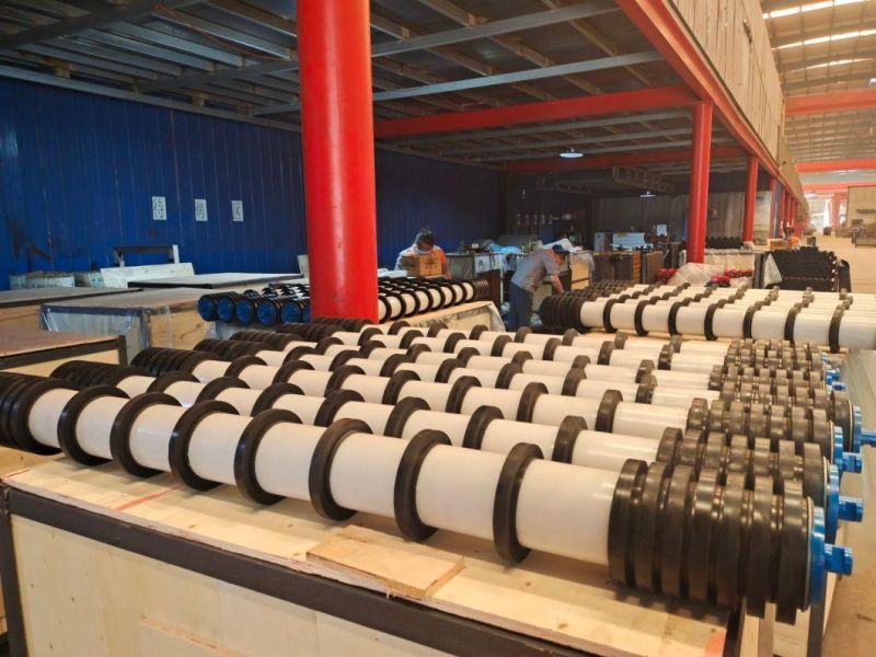 Rubber Ring Comb Return Roller for Ming, Coal, Cement Industry Belt Conveyor with ISO9001