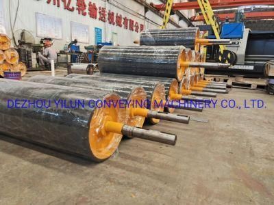 Rubber Coating Belt Conveyor Snub Pulley Made in China for Sale