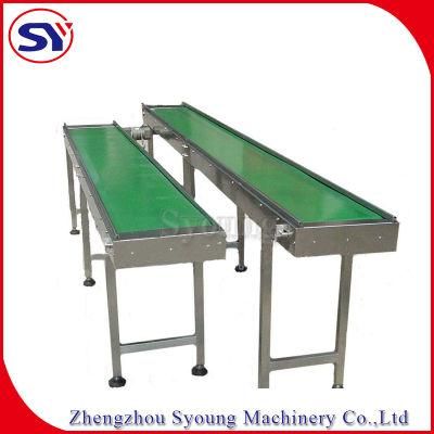 Customized PVC Nylon Belt Conveyor System Manufacturer for Refreshment