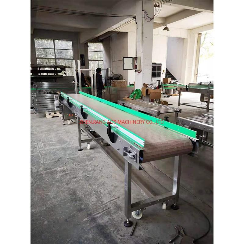 Food Processing Link Style Plastic Modular Belt Conveyor