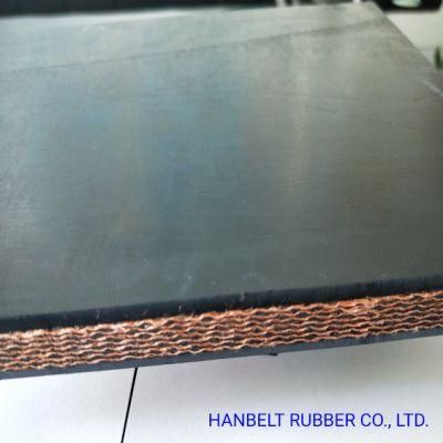 Industrial Belt Fire Resistant Rubber Conveyor Belt Intended for Coal Mining