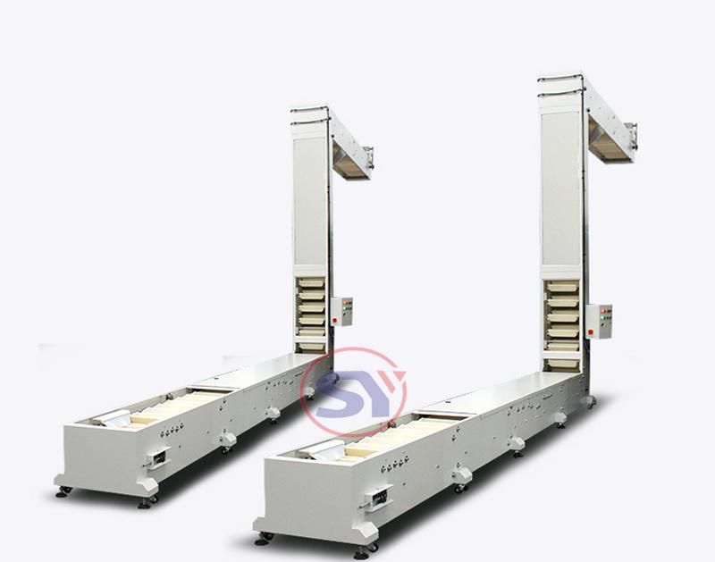 Multiple Inlets Z Lifting Conveyor Bucket Elevator Machine for Extrusion Food