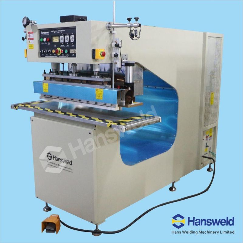 Easy Operation Automatic Movable Continuously Seam Sealing Type High Frequency Welding Machine for PVC Stretched Tents Canvas Welding Machine