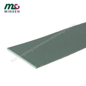 Factory China High Quality Grey PVC Industrial Flat Conveyor Belt Custom