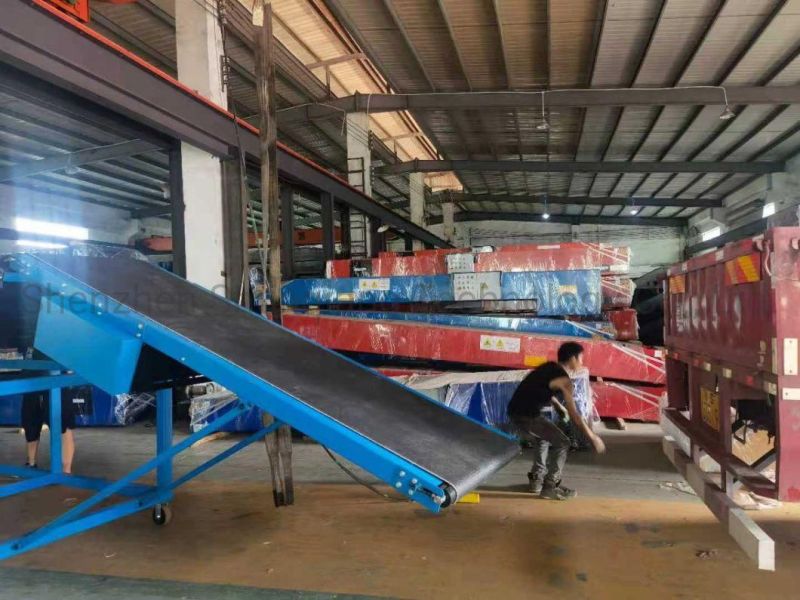 Wholesale Price Movable Trucking Loading and Unloading Belt Telescopic Conveyor