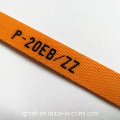 Tailer-Made 2.0mm Orange Conveyor Belt for Shutter Door From Chinese Manufacturer