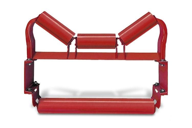 Carrier Idler Roller for Heavy Duty Belt Conveyor Carrying Idler Mining Belt Conveyor Roller