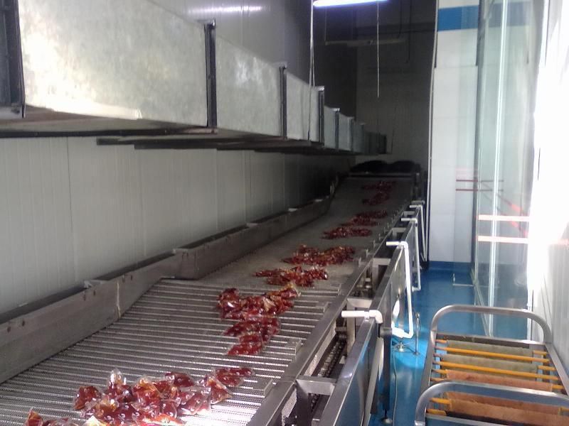 Steel Roller Belt Conveyor System for Carton/Box Transfer