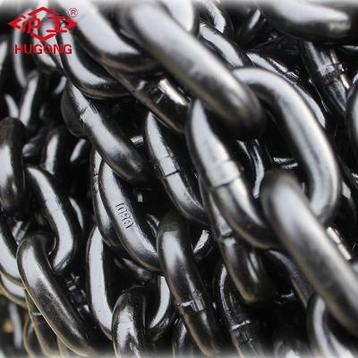 DIN En 818-2 G80 Lifting Alloy Steel Chain with Two Hook Industrial Lifting Anchor Chain