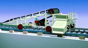 Railway Belt Conveyor Tripper Car Chute Tripper Conveyor Materials Handling Tripper Car