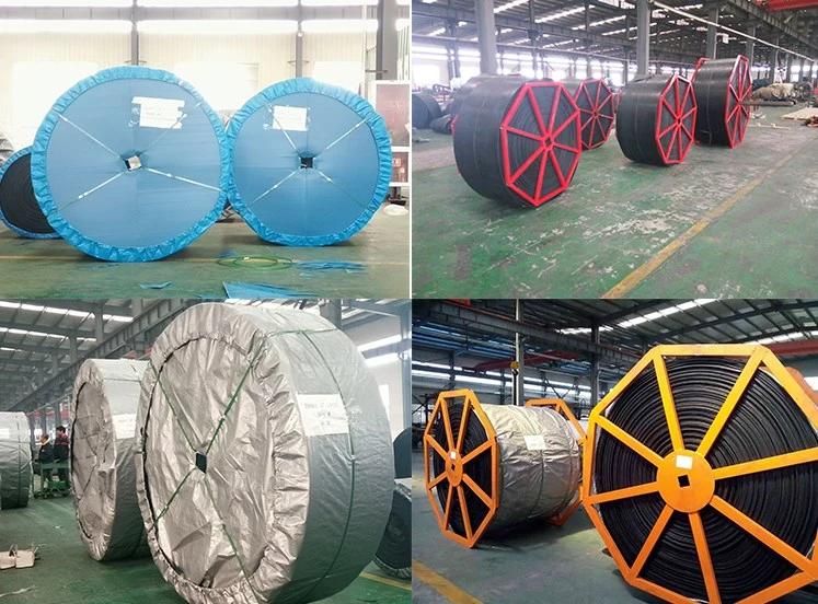 China Factory Suppliers High Strength Diamond Pattern Flexible Portable Conveyor Belt for Sale