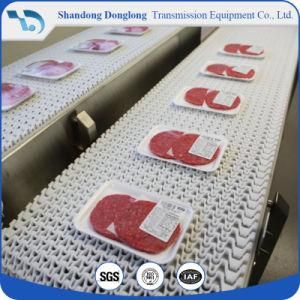 Plastic Flat Top Modular Belt Conveyor for Seafood