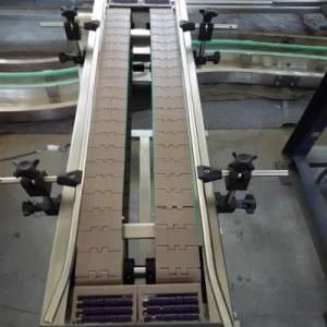 Gravity Double Rows PVC Roller Flat Conveyor