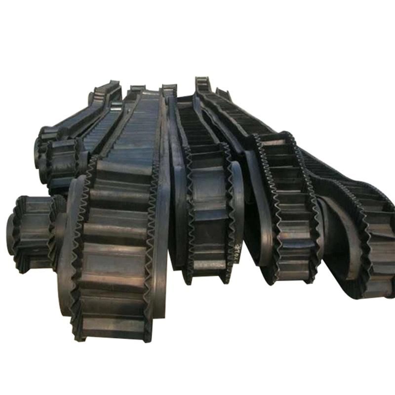 Corrugated Sidewall Conveyor Belt, Cleats Conveyor Belt for Coal, Fertilizer