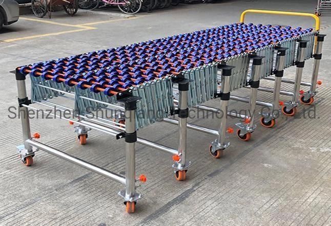 Chinses Factory Hot Selling Unpowered ABS Flexibel Fulai Wheel Conveyor