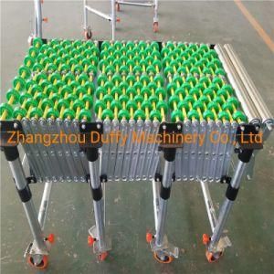 Telescopic Gravity Conveyor for Truck Loading and Unloading