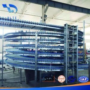 Spiral Conveyor for Carbonated Drinks Transferring