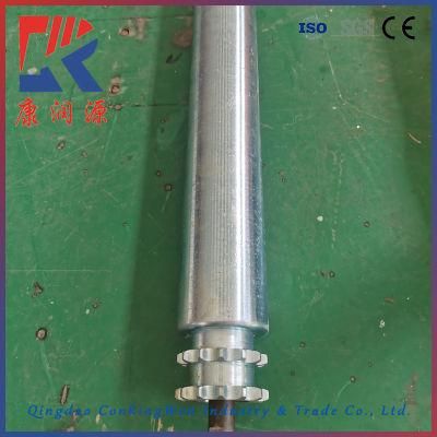 OEM Stainless Steel Conveyor Roller with Hex Shaft