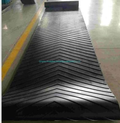 Special Chevron Conveyor Belts with High Tensile Strength for Cement Plant