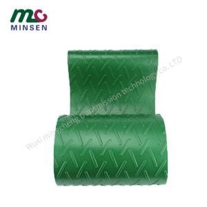 Manufacturers Sell V-Shaped Conveyor Belt Green V-Shaped Conveyor Belt PVC Pattern Conveyor Belt Anti-Slip