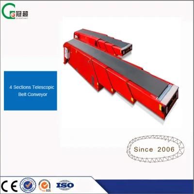 Portable Motorized Automatic Telescopic Belt Conveyor for Loading or Unloading Express