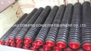 Crusher Impact Idler, Rubber Coated Roller Idler Conveyor Roller