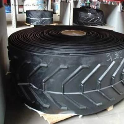 Nylon Chevron Rubber Conveyor Belt for Stone Crusher Machinery