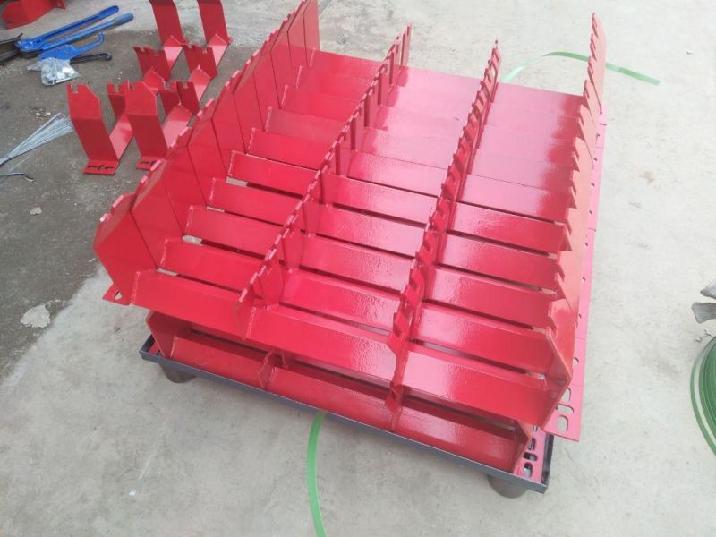 Belt Conveyor Parts Steel Trough Roller Frame