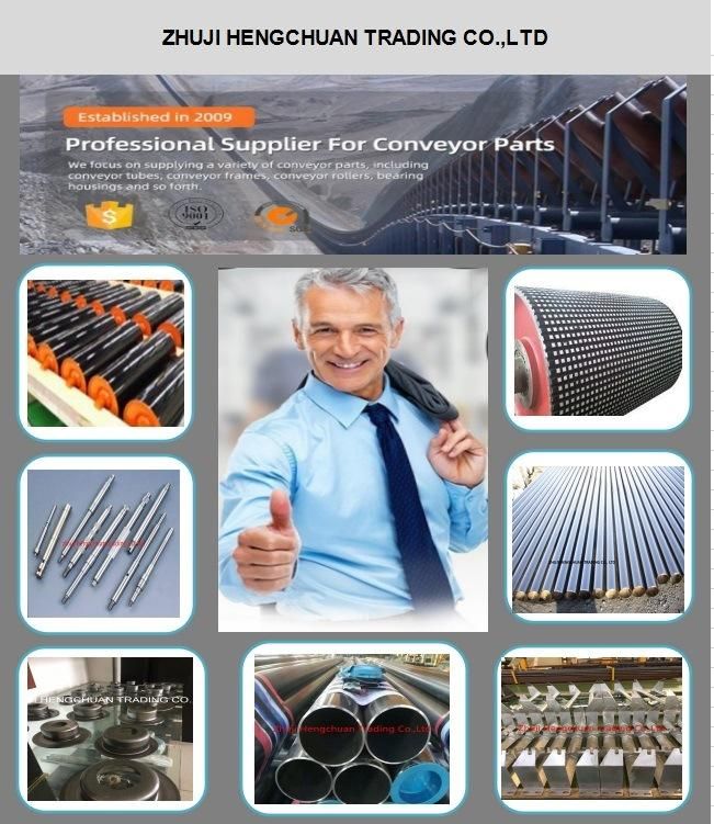 The Life Time More Than 50000 Hours Low Resistance Conveyor Roller Steel Roller