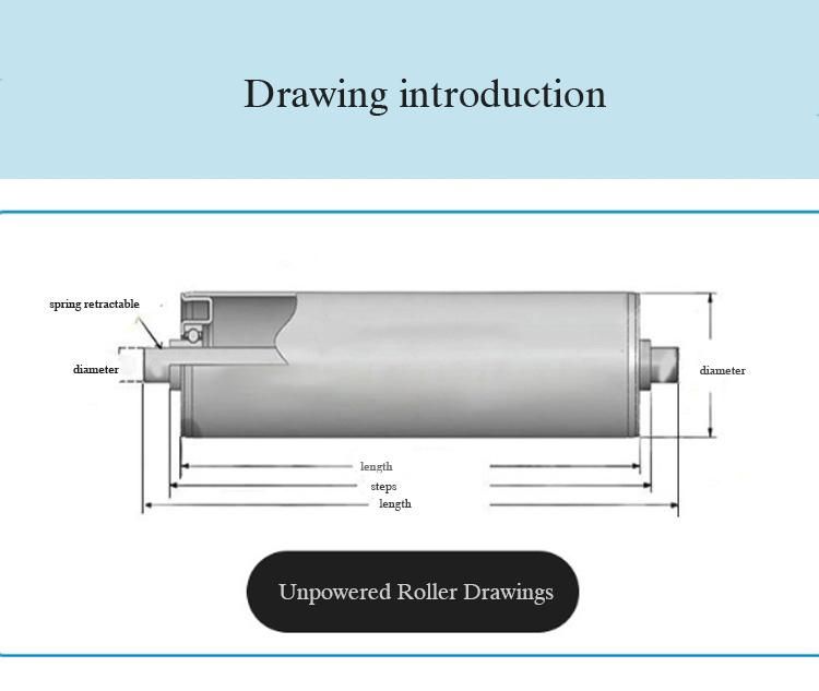 Light Weight Motorized Gravity Table Standing Conveyor Roller